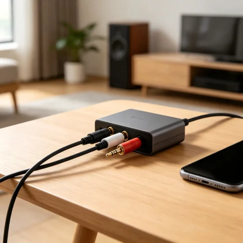 3.5mm to RCA Audio Adapter - Video & Audio Interface Converters - SYY Tech