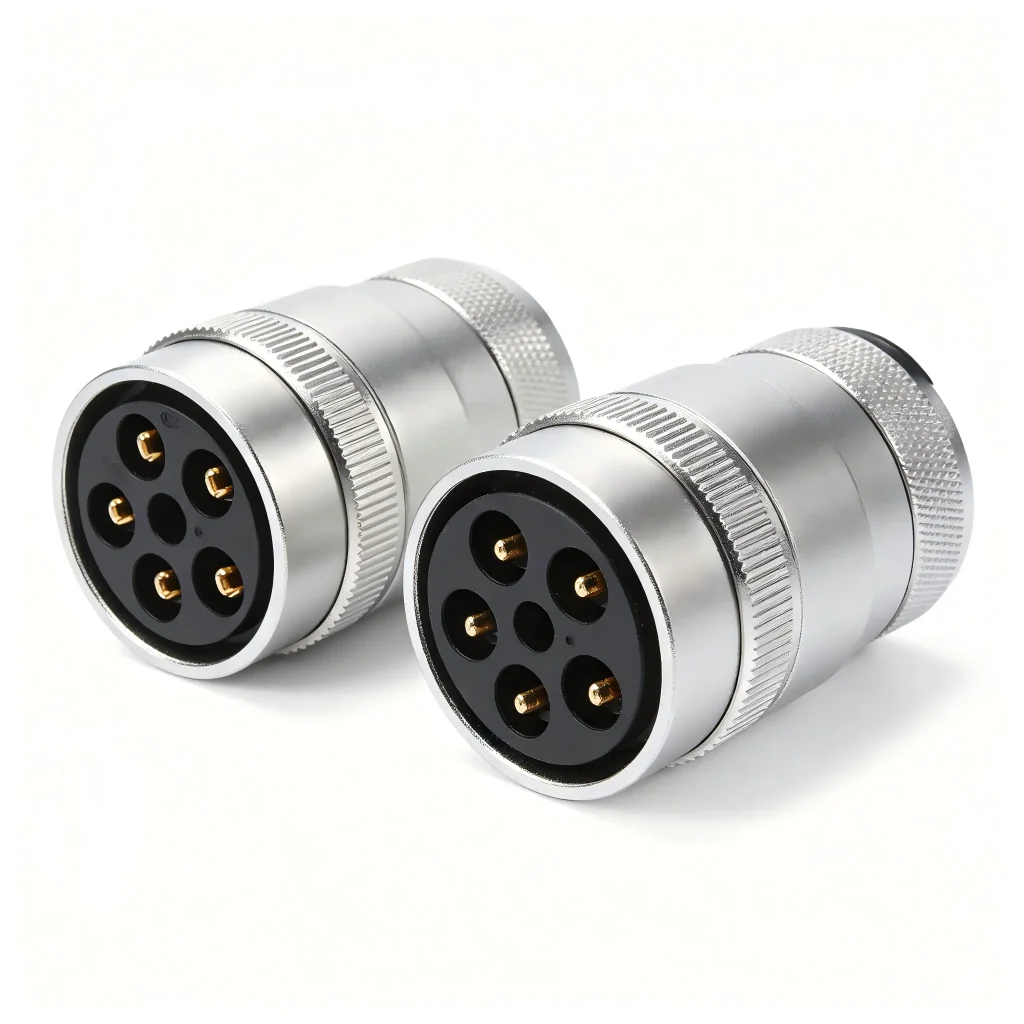 4-Pin Aviation Plug & Socket Set - Aviation Connector Assemblies - SYY Tech