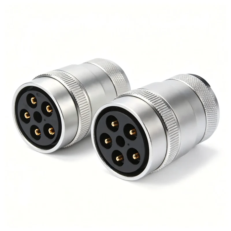 4-Pin Aviation Plug & Socket Set - Aviation Connector Assemblies - SYY Tech