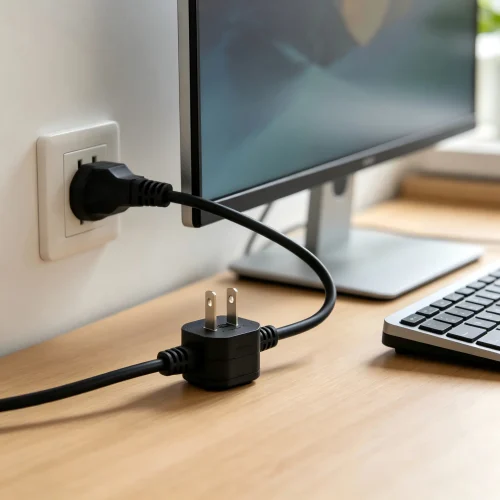 EU Schuko Plug to IEC C13 Power Cord - AC Power Cords - SYY Tech