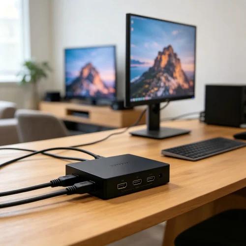 HDMI 1-In-2-Out Signal Splitter - Interface Adapters & Splitters - SYY Tech