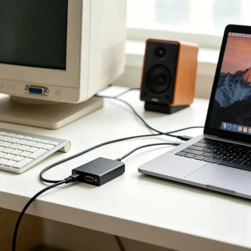 HDMI to VGA Active Converter - Video & Audio Interface Converters - SYY Tech