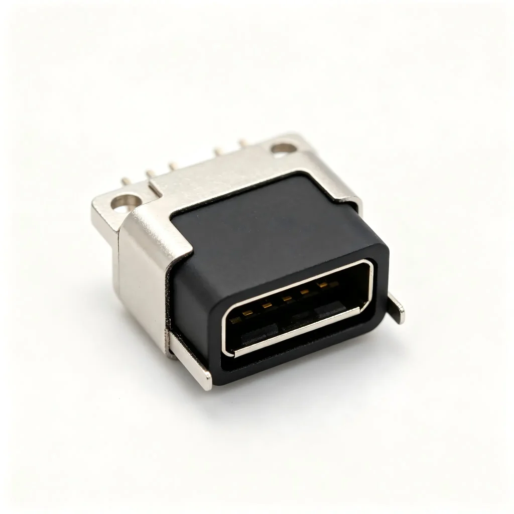 Panel-Mount USB-C Female Socket - Panel Mount Interface Connectors - SYY Tech