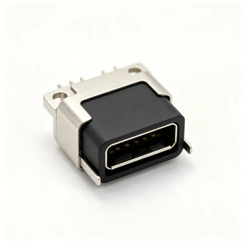 Panel-Mount USB-C Female Socket - Panel Mount Interface Connectors - SYY Tech