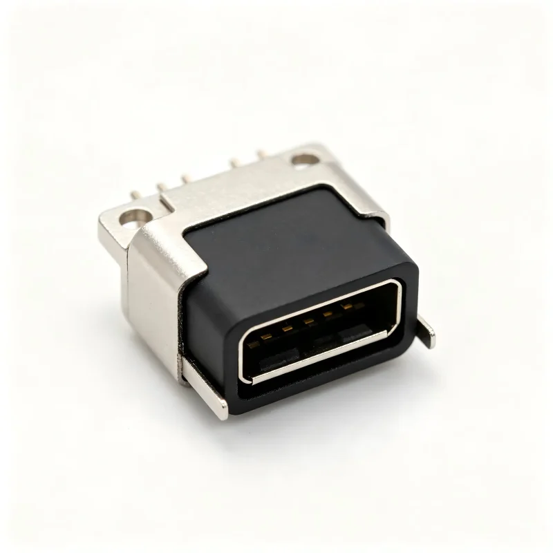 Panel-Mount USB-C Female Socket - Panel Mount Interface Connectors - SYY Tech