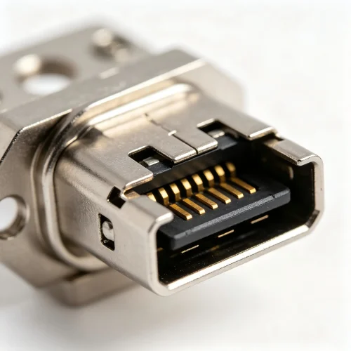 Panel-Mount USB-C Female Socket - Panel Mount Interface Connectors - SYY Tech