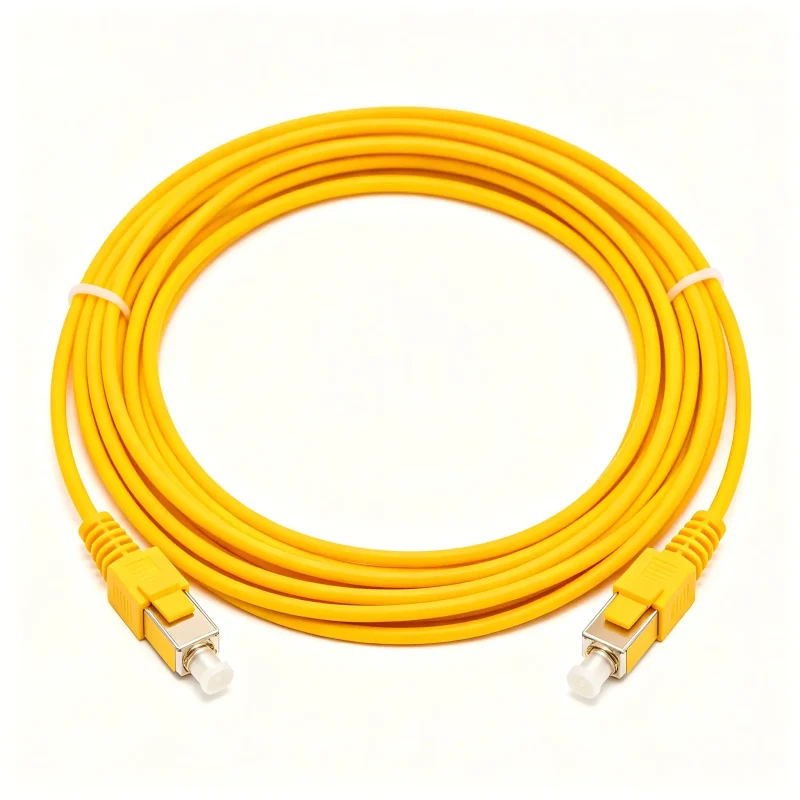 SC-SC Single-Mode Fiber Patch Cord - Fiber Optic Cables & Modules - SYY Tech