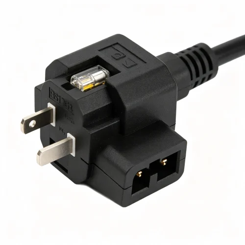 UK BS1363 Fused Plug to IEC C13 Power Cord - AC Power Cords - SYY Tech