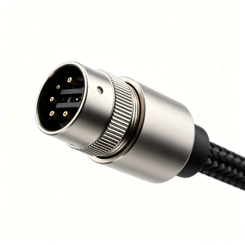 USB-C Detachable Coiled Aviation Keyboard Cable - Coiled Aviation Keyboard Cables - SYY Tech